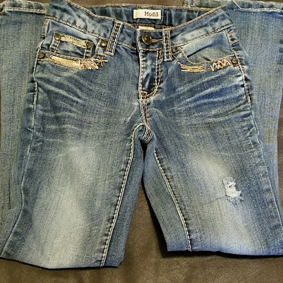 Mudd Other - Mudd Embellished Jeans | Girls Size 7 | EUC